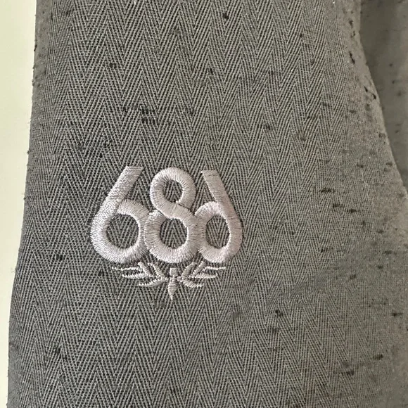 686 “Rumor” Insulated Jacket. “Charcoal Slub” Colorway. Women’s Small. - Picture 6 of 9